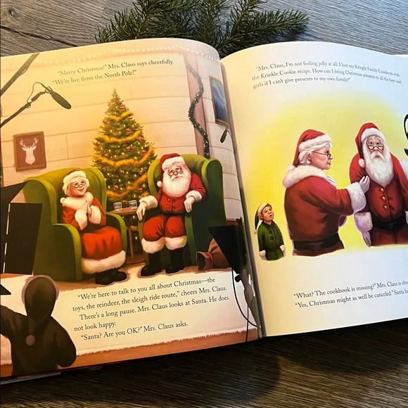 Cookies For Santa: The Story of How Santa's Favorite Cookie Saved Christmas" - Picture 11 of 13